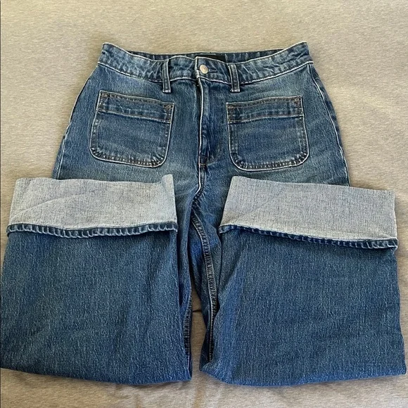 Stylish Blue Denim Jeans - Picture 1 of 5